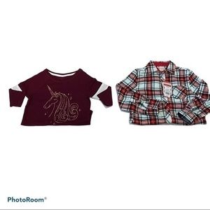 Bundle cat&Jack girls shirt/tees XS(4/5)